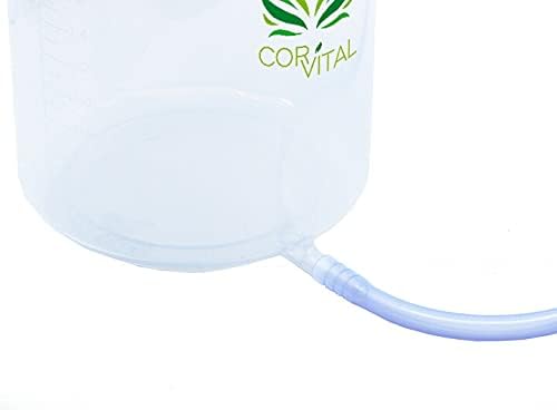 Coffee Enema Kit for Colon Cleansing with 1 LB Enema Coffee - Gerson Approved Home Enema Kit - Enema Bucket Kit - Therapy Roast Coffee Detox Cleanse - Enema Coffee Organic