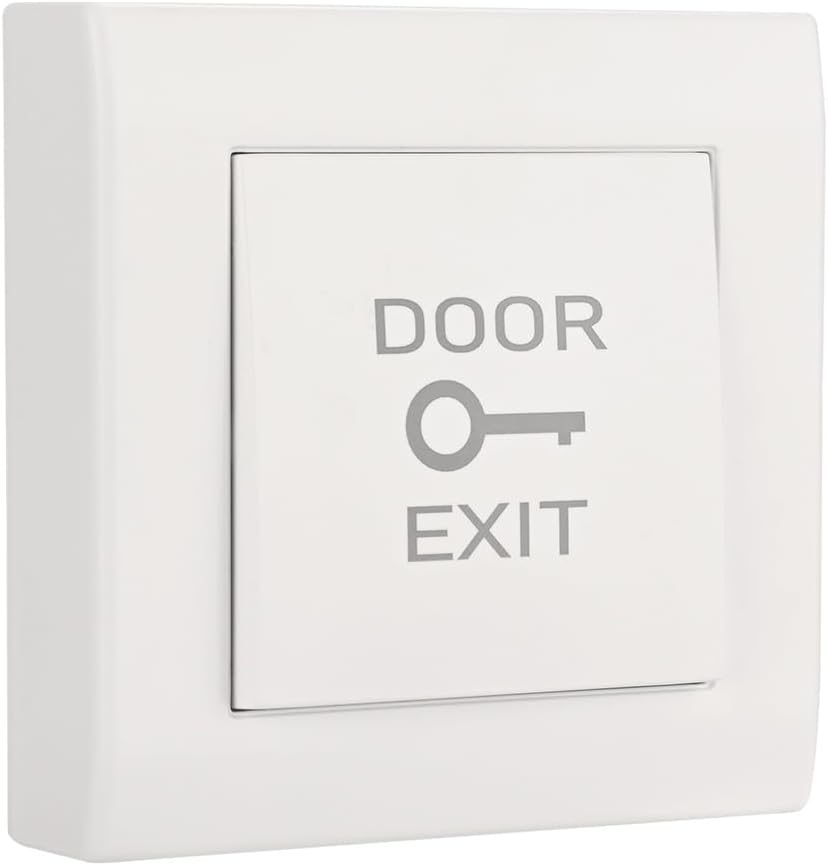 Door Access Control System IP67 Waterproof RFID Fingerprint Keypad Exit Button Doorbell Buzzer 1200lb Magnetic Lock Kit