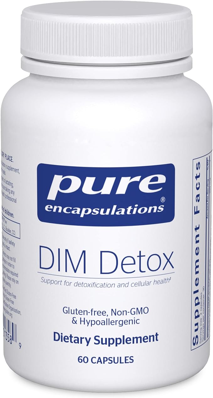 Pure Encapsulations DIM Detox | Supplement Support for Detoxification and Cellular Health* | 60 Capsules