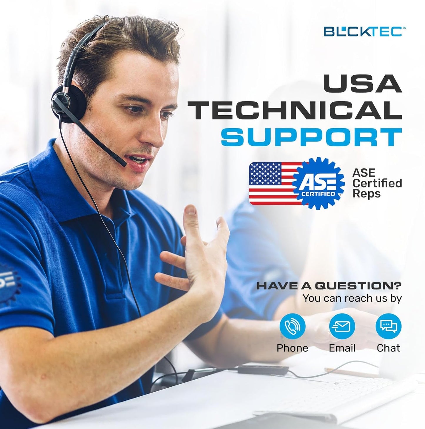 BLCKTEC 410 Bluetooth OBD2 Scanner for iPhone & Android, No Subscription Fee, OBDII Car Code Reader, Diagnose Check Engine Light, Supports OBD2 Compliant Vehicles 1996 and Newer