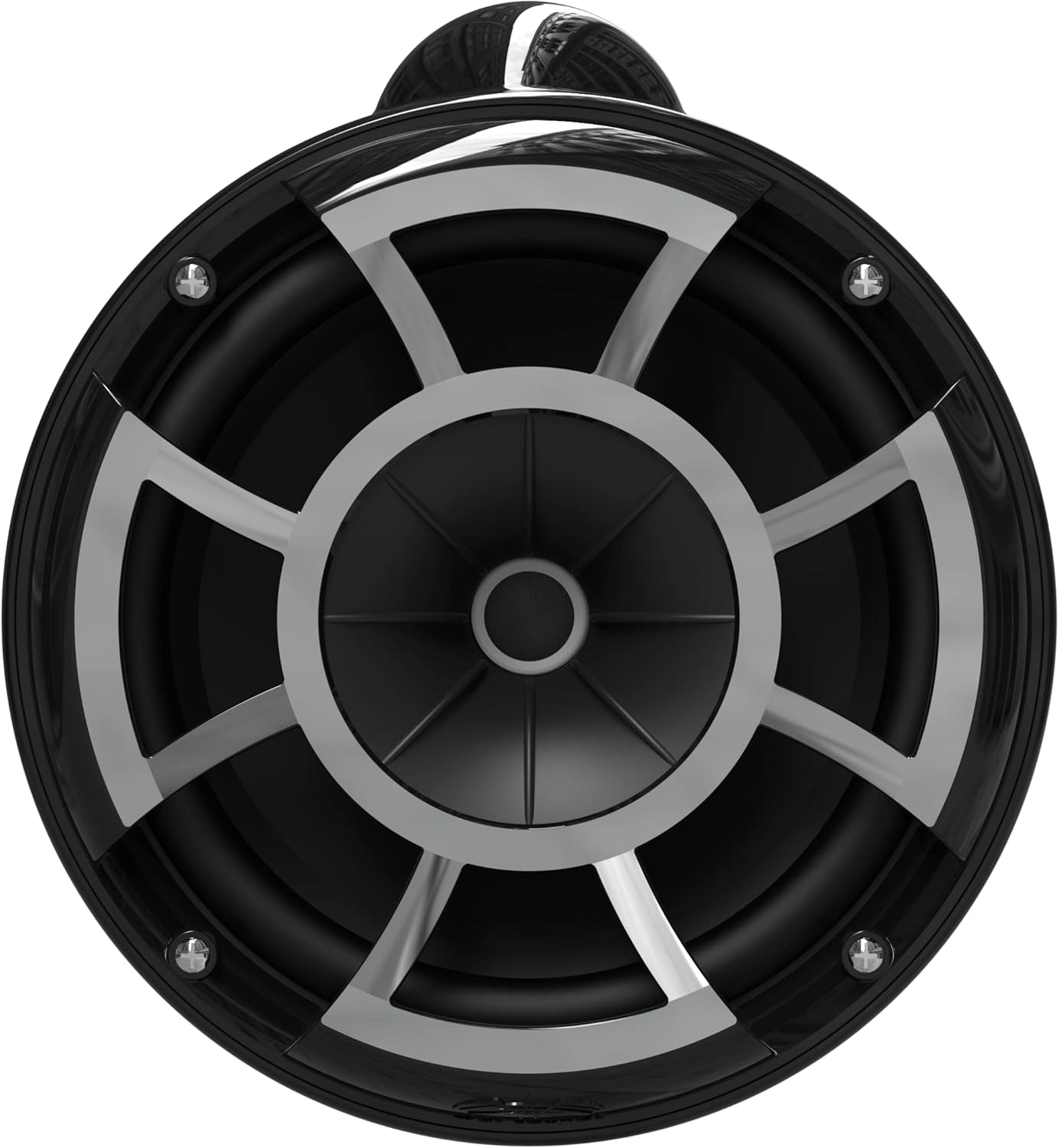 wet sounds Rev 8 Black V2 Revolution Series 8" Black Tower Speakers w/Swivel Clamp Mini