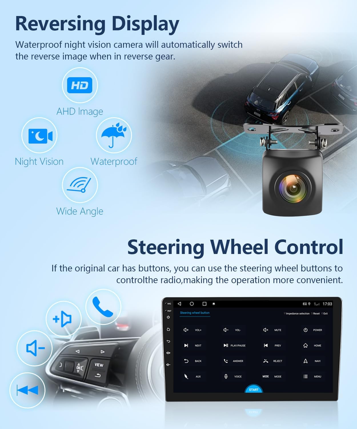 8core 4G+64G Car Radio for Toyota Camry 2006-2011 Support Canbus Original JBL Navigation, RSNAVI Car Stereo Wireless Carplay Android Auto 9'' Touchscreen WiFi BT/FM/RDS/EQ Backup Camera