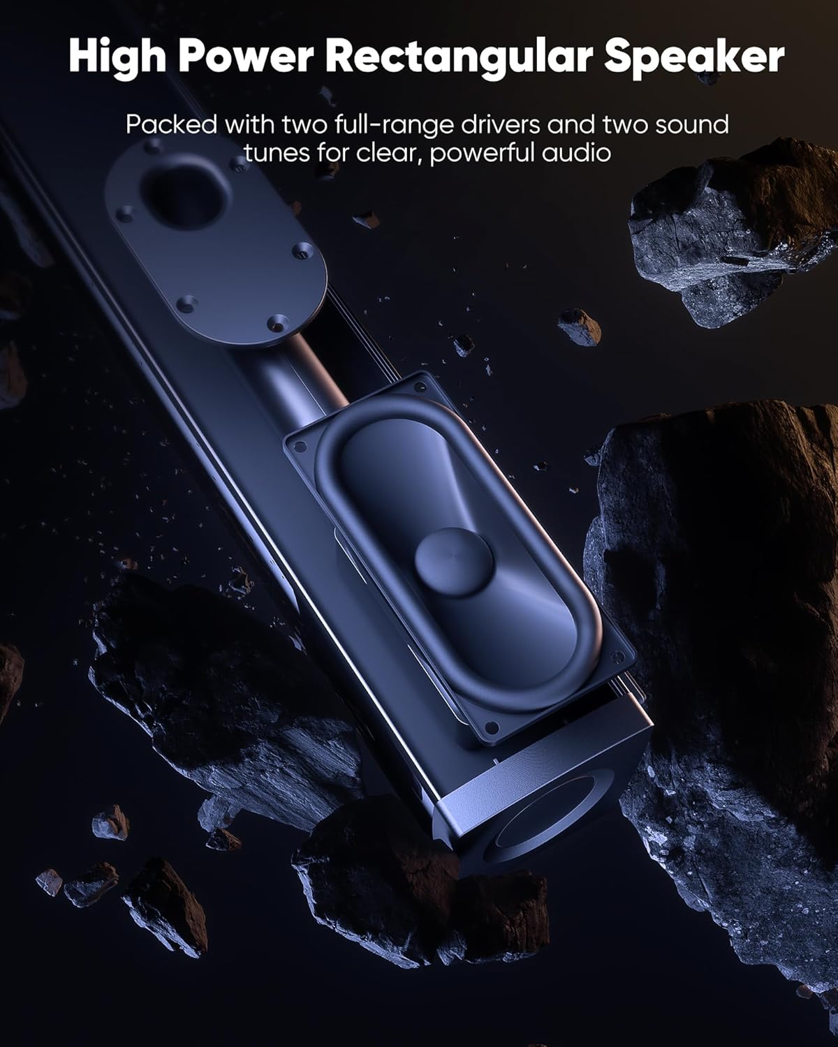 Sound Bar for Smart TV 2.1CH 190W Peak Power Soundbar with Subwoofer Detachable 2-in-1 BT 5.4 Surround Sound System 12L Deep Bass for PC Game with HD-ARC/Opt/USB/AUX Home Theater