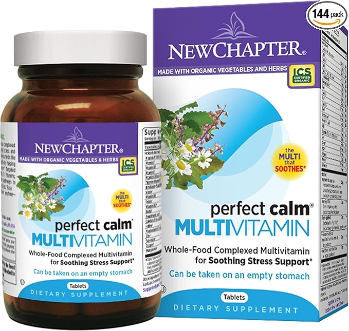 New Chapter, Perfect Calm, 144 Tablets