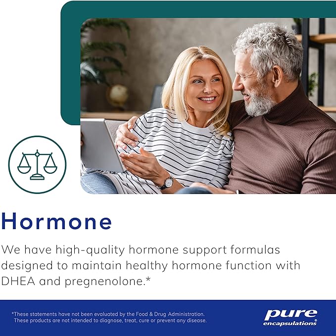 Pure Encapsulations Pregnenolone 10 mg - Support Memory & Hormone Balance* - Hormone Precursor - Gluten Free & Non-GMO - 180 Capsules