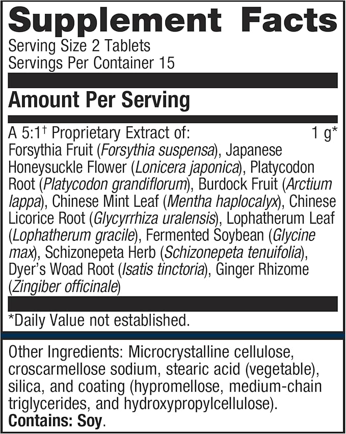 Metagenics Essential Defense - Immune Support* - Traditional Chinese Ingredients - Supplement with Licorice Root Extract, Ginger & Isatis - Non-GMO, Gluten-Free & Vegetarian - 30 Tablets