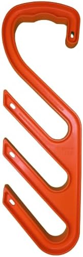 HIGH 5 Hook Triple - Heavy Duty, Industrial Safety Hook for Hanging Cables, Cords, Hoses and Welding Leads. 250 lb Capacity (Box of 20)