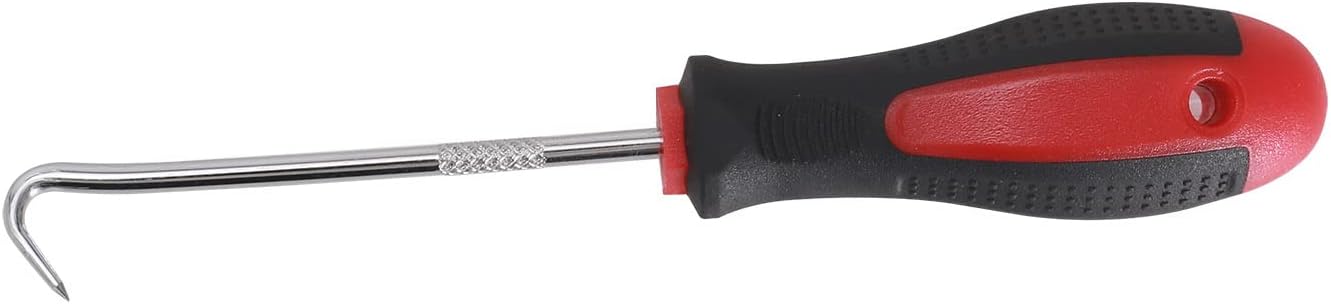 4 Pack Screen mesh Repair Rolling Tools Set for Window/Door Screen Replacement Include Spline Roller Tool with Wooden Handle and Steel Bearing Wheel/Screen Retainer Spline/Hook/Cutter (20'Spline)