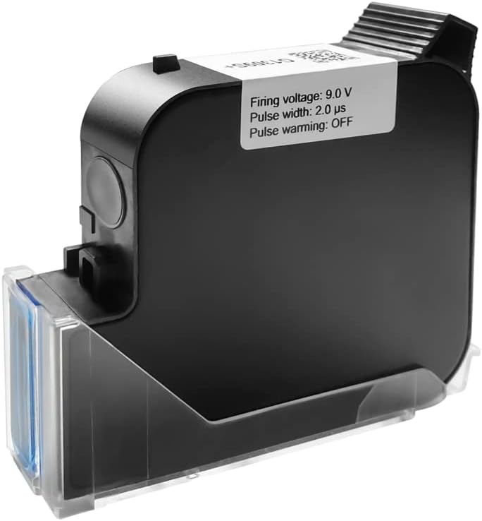 Original Ink Cartridge for TIJ800P Handheld Inkjet Printer 1 inch 45ml Quick-Dry Replacement Waterproof Handheld Printer Ink Cartridge Black