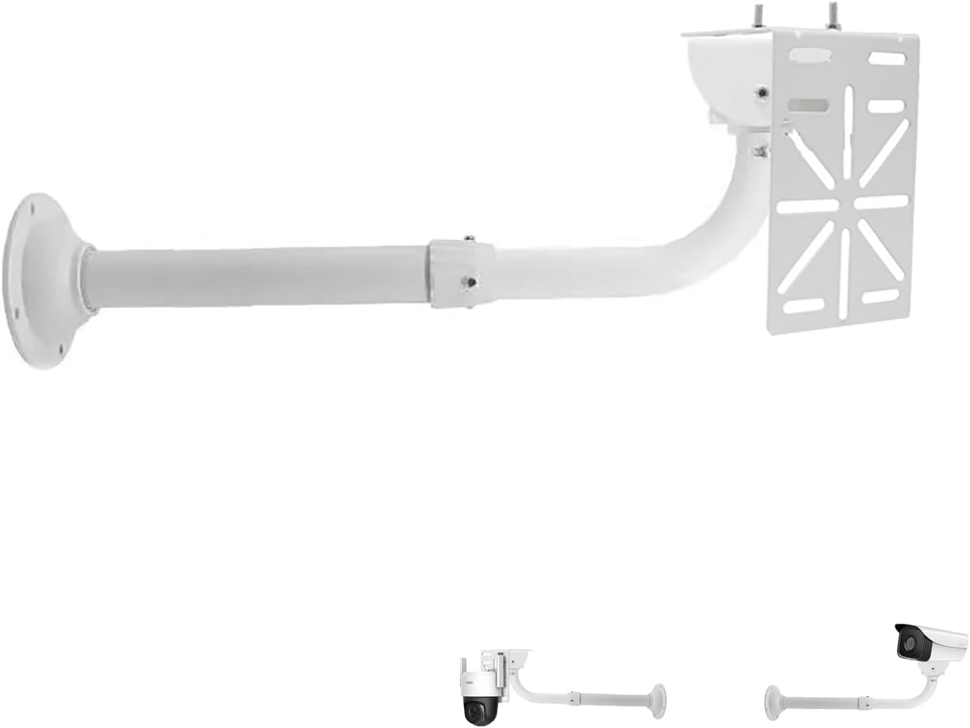 L-Shape Dome Camera Bracket, Wall Ceiling Mount for Security Dome Cameras, Wall Mount (L-DGNP+42-60L)