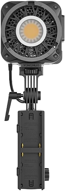 YONGNUO YNLUX100 RGB 120W LED Video Light Handheld Light with Bowens Mount 2700k-10000k Bi-Color tempreture and RGB 2.4G APP Remote Control for Studio Video, YouTube, Vlog, Live Stream, Filming, etc