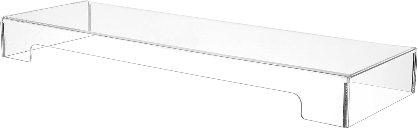 Cabilock Keyboard Dust Cover Desktop Monitor Plate Holder Clear Keyboard Stand Laptop Office Accessories Lapdesk Mouse Mechanical Protective Case Waterproof Case Kitten Acrylic