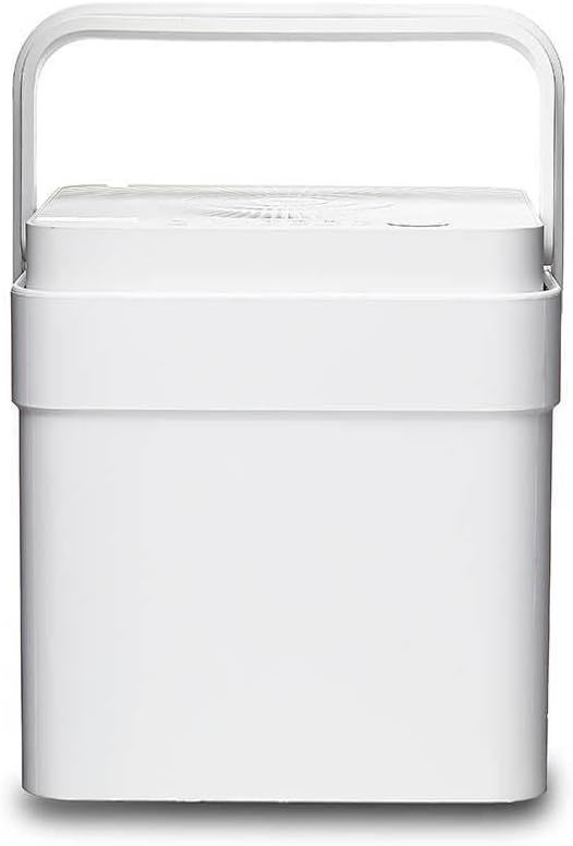 Midea Cube 50 Pint Dehumidifier for Basement and Rooms at Home for up to 4,500 Sq. Ft., Smart Control, Compatible with Alexa (White), Drain Hose Included, ENERGY STAR Most Efficient 2023