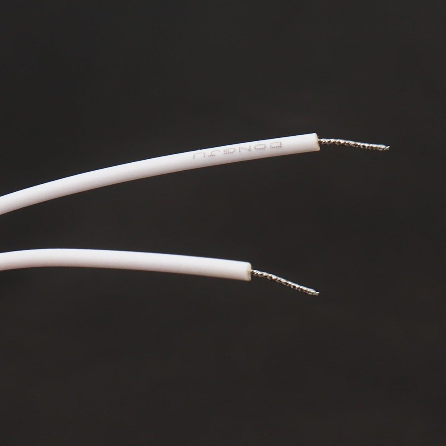 5PCS Recessed Wired Security Window Door Contact Sensor, Normally Closed NC, Door Alarm Magnetic Reed Switch with 2 Wire, ABS White, RC-35