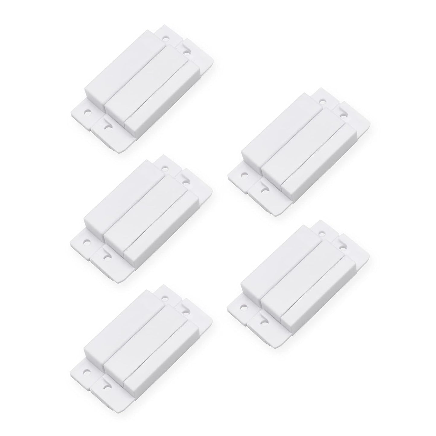 Magnetic Reed Switch NC Surface Mount Wired Door Window Contact Sensor with Cover for Home Security and Burglar Alarm Systems MC-31 5pcs