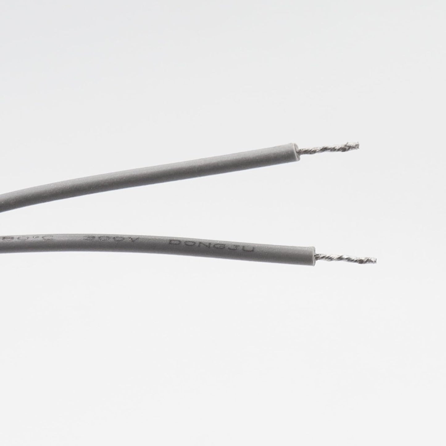 Magnetic Reed Switch Wired Surface Mount Normally Open NO Contact Sensor Alarm Magnetic Door Switch with 2 Wires, Zinc Alloy Sliver, OC-60B