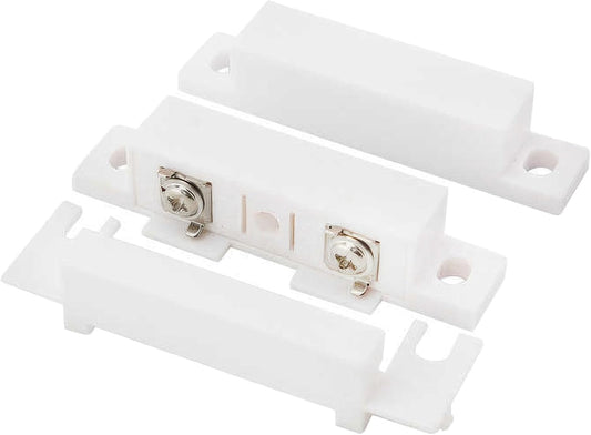 Magnetic Reed Switch Wired Surface Mount Normally Open/Closed NC/NO Contact Sensor Alarm Magnetic Door Switch with 3 Wires, PVC, MC-31