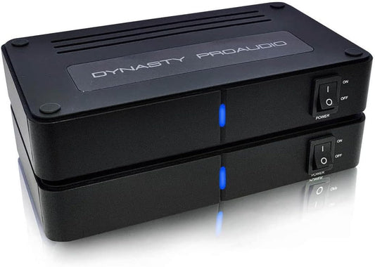 WSA-5RP Wireless Surround Sound Rear Speakers Kit with 2 x 50W Amplifier Built-in, 5.2G / 5.8GHz Dual Band Selectable, Total 106 RF Channel Auto Switching, Black