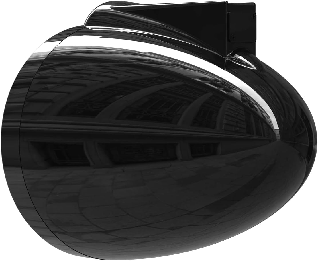 wet sounds Rev 8 Black V2 Revolution Series 8" Black Tower Speakers w/Fixed Clamp