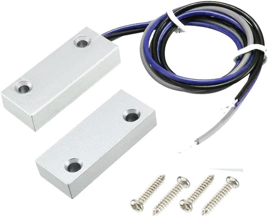 Rolling Door Contact Magnetic Reed Switch Alarm with 3 Wires for N.O./N.C. Applications MC-51