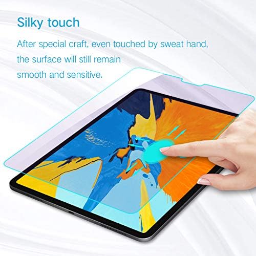 PERFECTSIGHT Anti Blue Light Screen Protector Compatible with iPad Air 5 2022/ Air 4 10.9 inch 2020/ iPad Pro 11 (2022/2021/2020/2018 Model), HD Clear Eye Protection Anti Fingerprint Tempered Glass