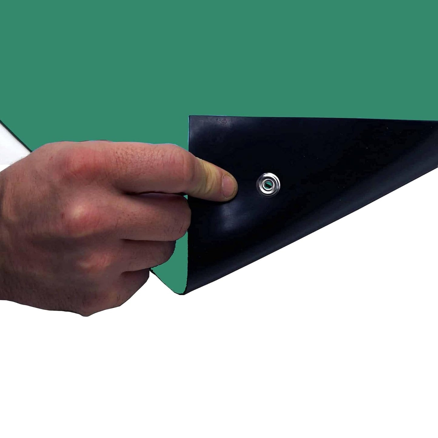 RubberStat Dual Layer ESD Compliant Workstation Rubber Table Mat Kit, Soldering, Cell Phone Repair, with Wrist Strap Set and Ground Cord - 30"x72" Green