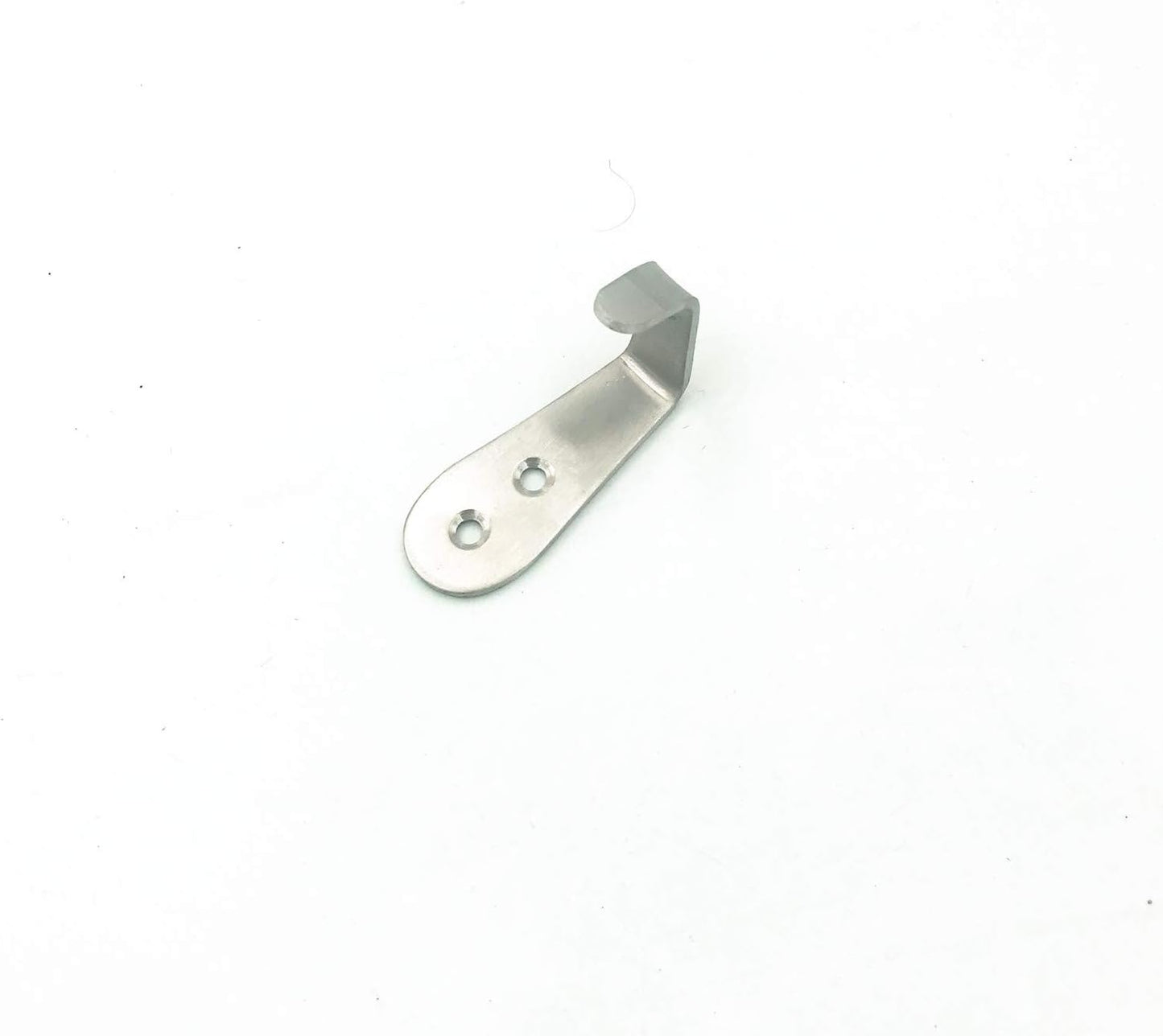 Flyisland Wall Hooks 8 Pcs, Coat Hooks Garage Hook Wall Mounted Hat Hangger Hooks Robe Hook Single Coat Hanger Heavy Duty (8 Pack, Silver)