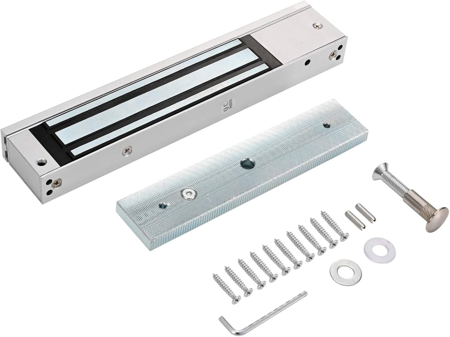 Door Access Control System IP67 Waterproof RFID Fingerprint Keypad Exit Button Doorbell Buzzer 600lb Magnetic Lock Kit