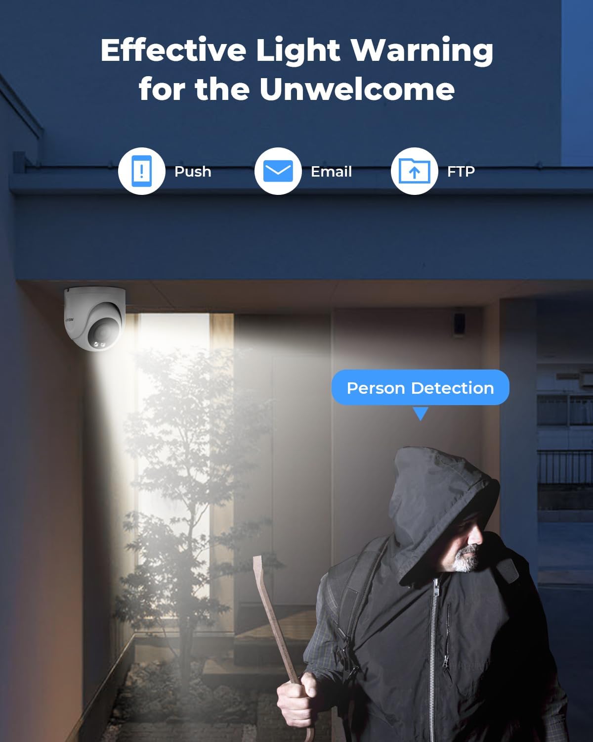 H.VIEW 4K 16 Channel Security Camera System 16Pcs CCTV Camera kit PoE 8MP Indoor Outdoor Dome Wired Surveillance Video with Audio,16CH 4K H.265 NVR with 4TB HDD, CCTV Surveillance for Businesses