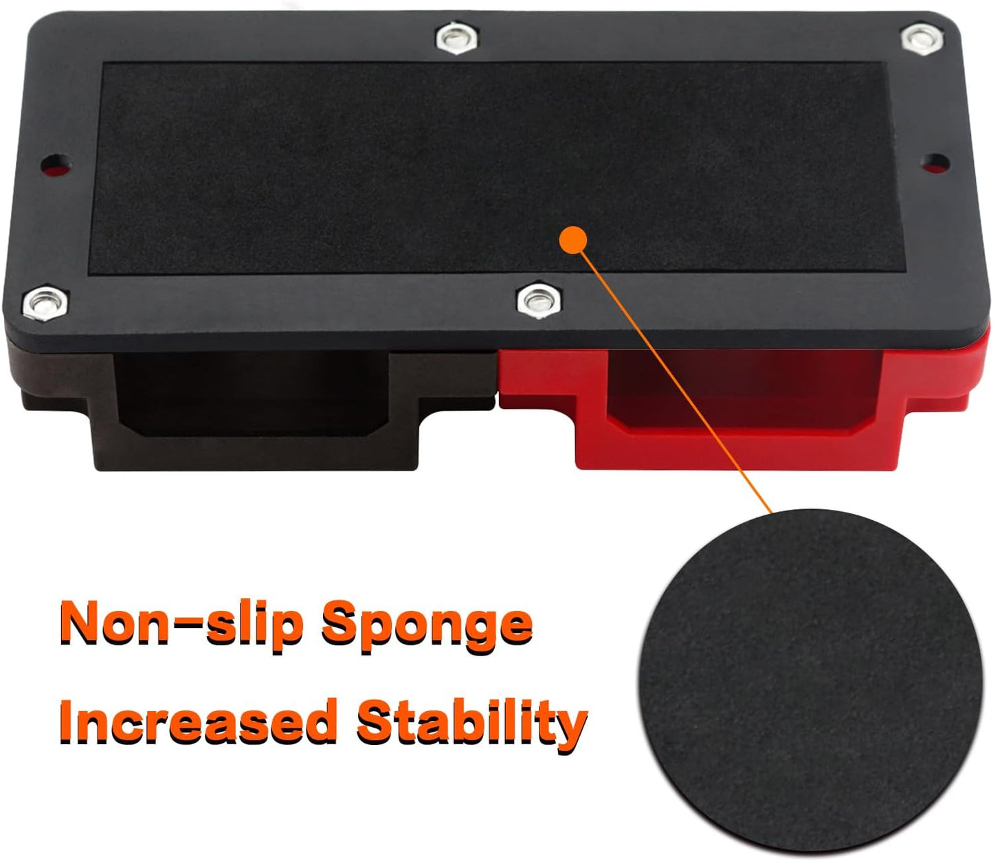 Heavy Duty 400A 12-48V Tin-Plated Copper Block Bus Bar 8xM10(3/8") Studs Independent Modular Positive Negative Ground Battery Junction Block Buss Bar for Solar System Marine Truck Boat