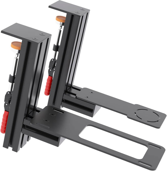 Meza Mount-Set of 2 Hotas Desk Mount for The Flight Sim Joystick Mount Compatible with Thrustmaster Warthog/WinWing Orion 2,Adjustable height and position Hotas Mount,Flight Joystick Mount