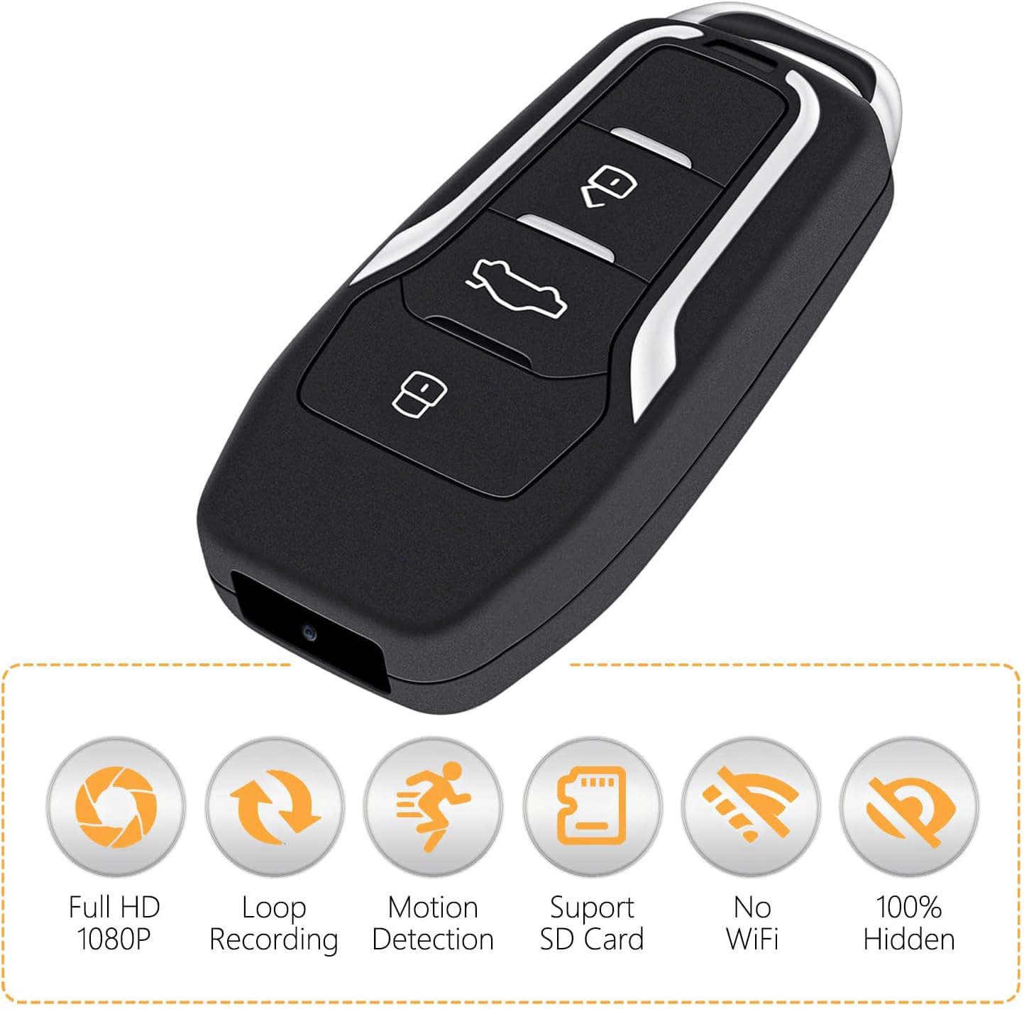 64GB Video Camera 1080P Security Camera Motion Detection