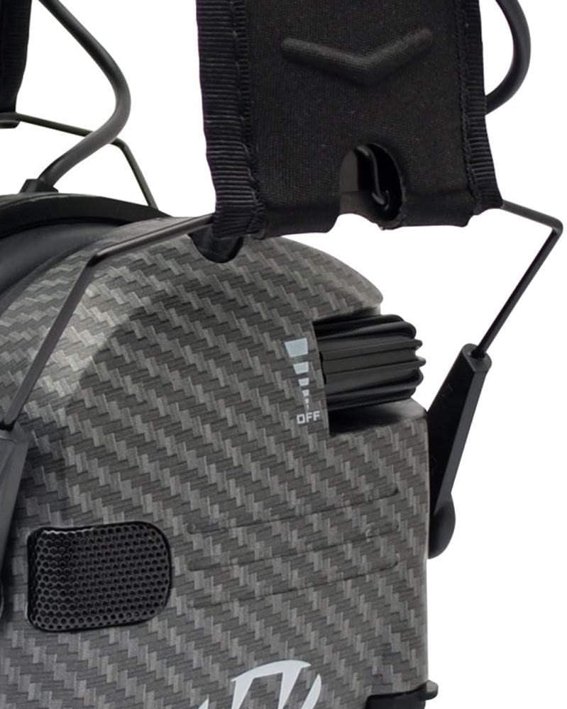 Walker's Razor Slim Ultra Low Profile Compact Design Adjustable Range Shooting Hunting Hearing Protection Electronic Earmuffs