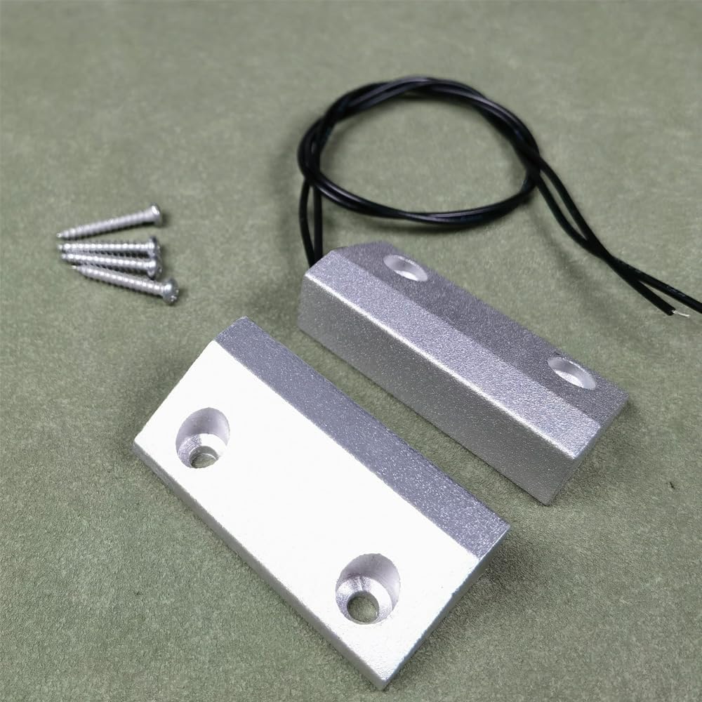 Rolling Door Contact Magnetic Reed Switch Alarm with 2 Wires for NC. Applications MC-56