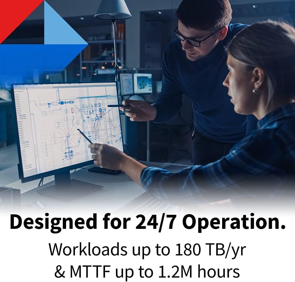 Toshiba N300 14TB NAS 3.5-Inch Internal Hard Drive - CMR SATA 6 Gb/s 7200 RPM 512 MB Cache - HDWG51EXZSTA