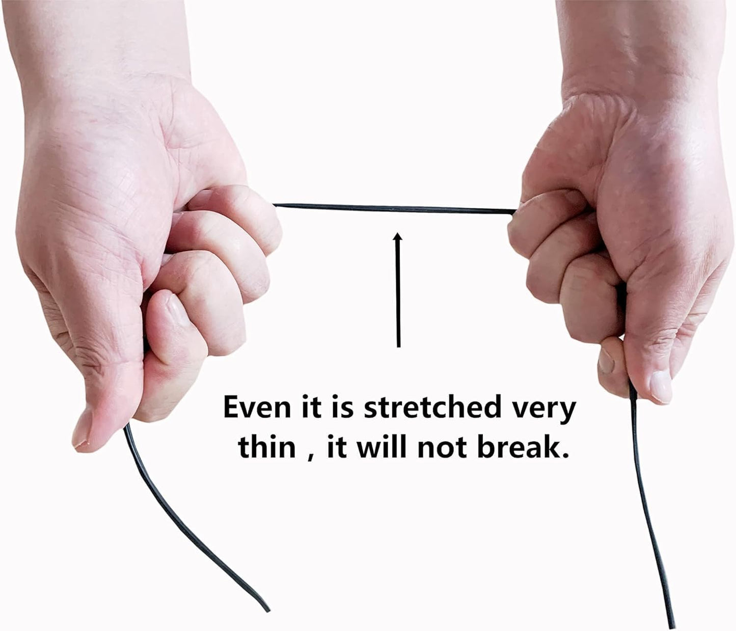 [Patio Door Specialty] FLYZZZ Screen Spline 0.20", 25 ft | for Extra Wide Channels on Sliding Screen Doors ONLY | NOT for Standard Windows