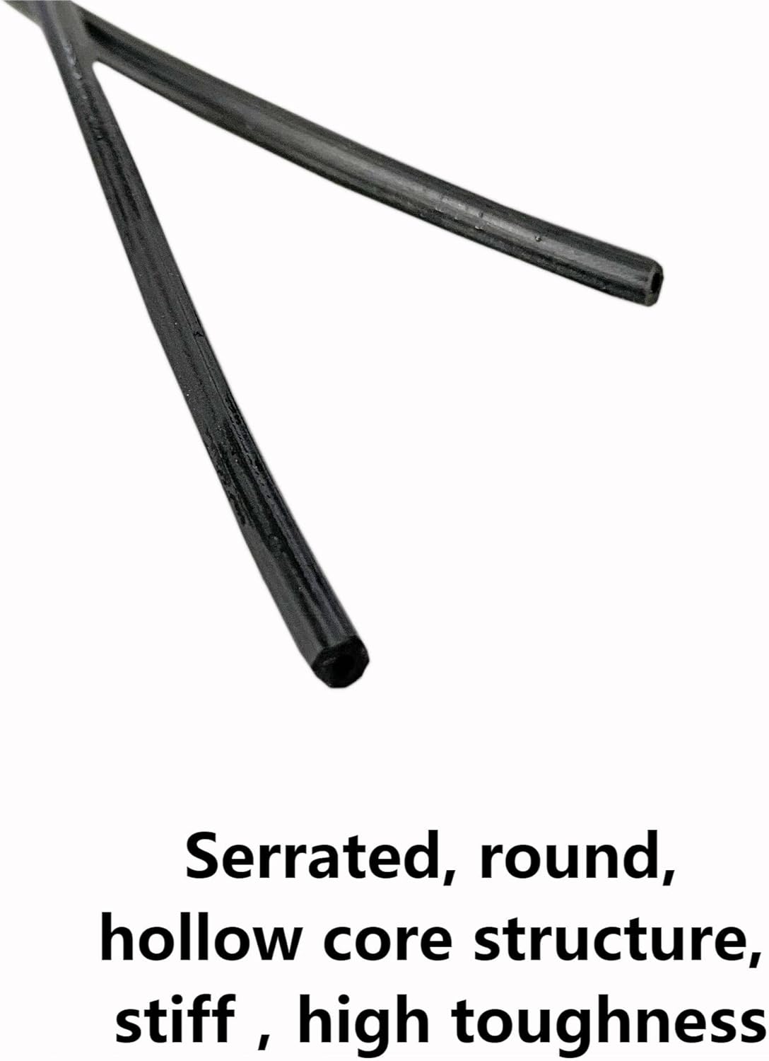 FLYZZZ Window Screen Spline, 0.175" x 100' Screen Spline, Round, Black, Suit for 0.173''-0.185'' Groove, Repair Rubber Cord for Replacing & Installing Window Door Patio Screens