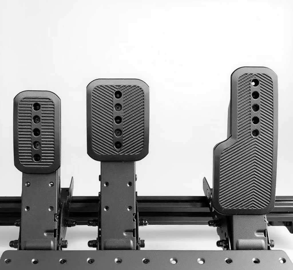 ODO LUCK 10° Angled Fix Pedals Cover Set for MOZA SRP/SRP LITE Pedals, Modification Accessories