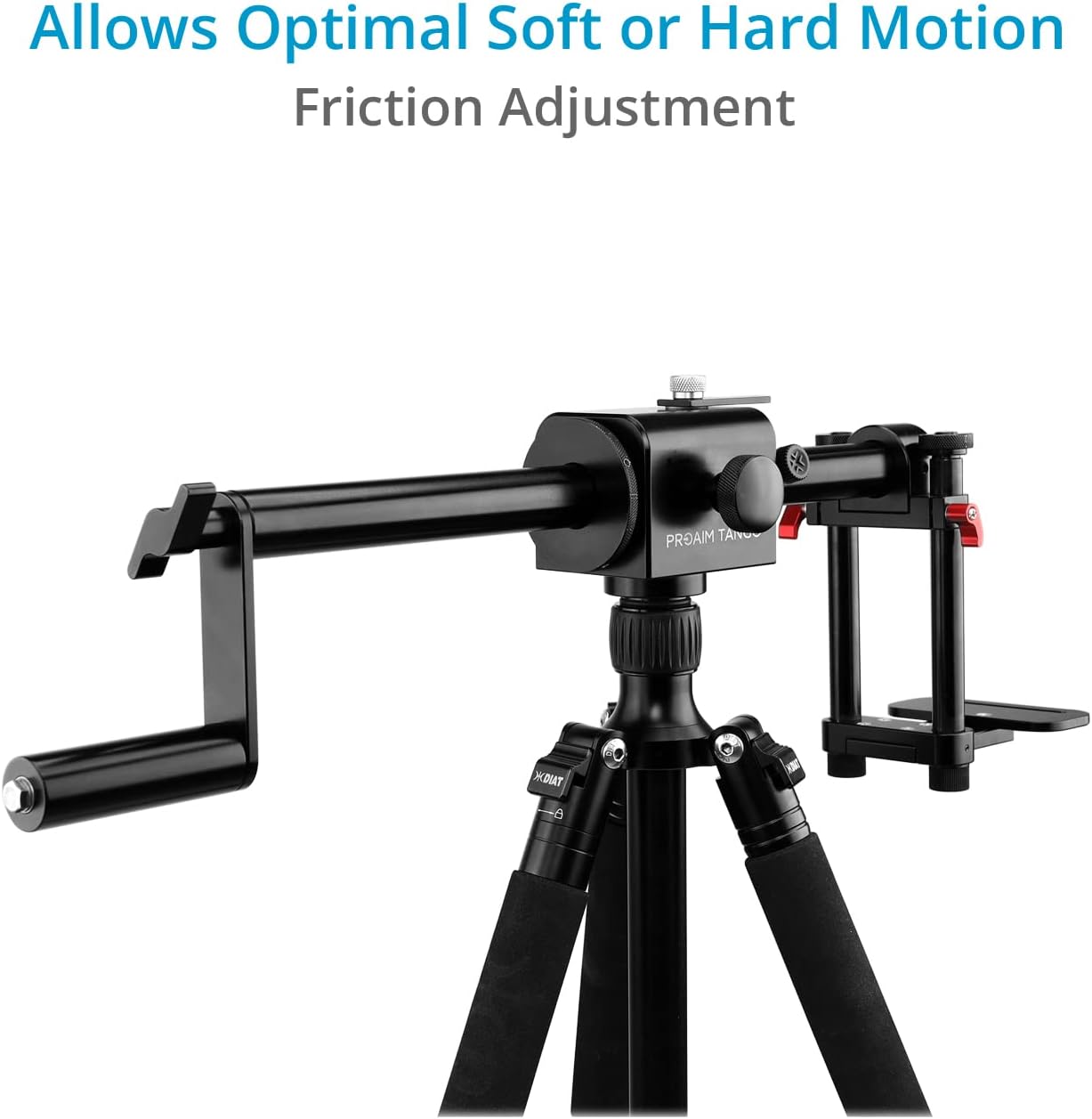 PROAIM Tango 360° Camera Rotating Dutch Angle Rig for DSLR Cameras. Height Adjustable. Payload up to 2.27kg/5lb. (P-TNGO-01)