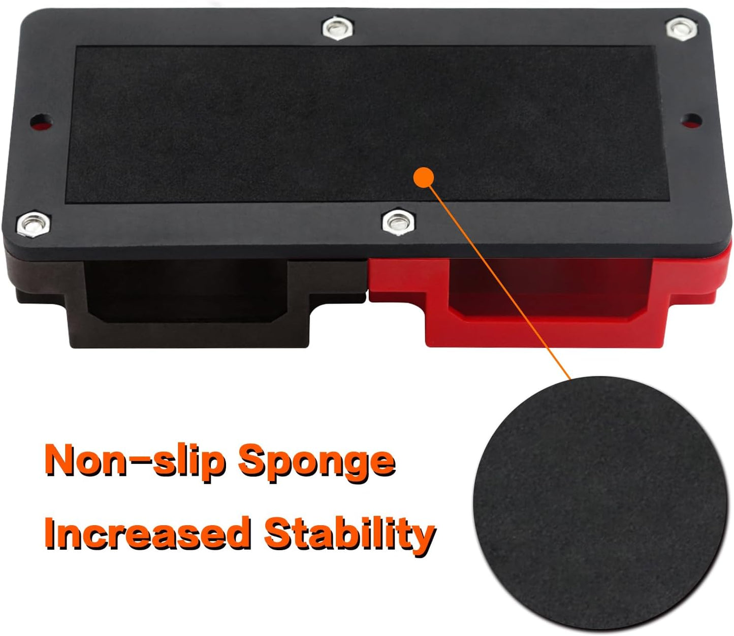 600A 48V Bus Bar Box 4 Stud (3/8 inch) M10 High Current Tin Plated Copper Distribution Block Positive Negative Independent Modules Electrical Battery Ground Buss Bar with Cover for RV Marine