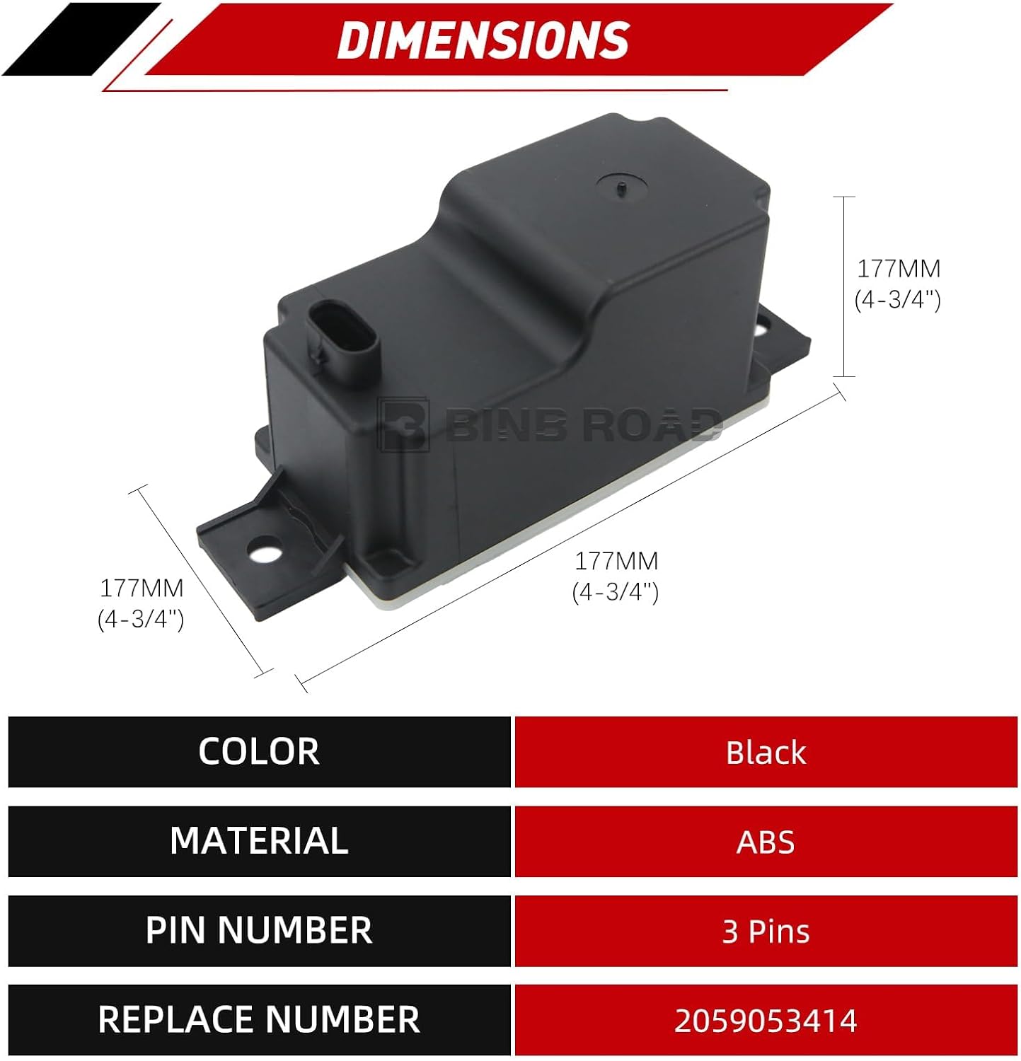 Voltage Converter Module Auxiliary Battery 2059053414 Compatible with Mercedes-Benz AMG C300 GLE350 GLS450 S560 G550 | C43 C63