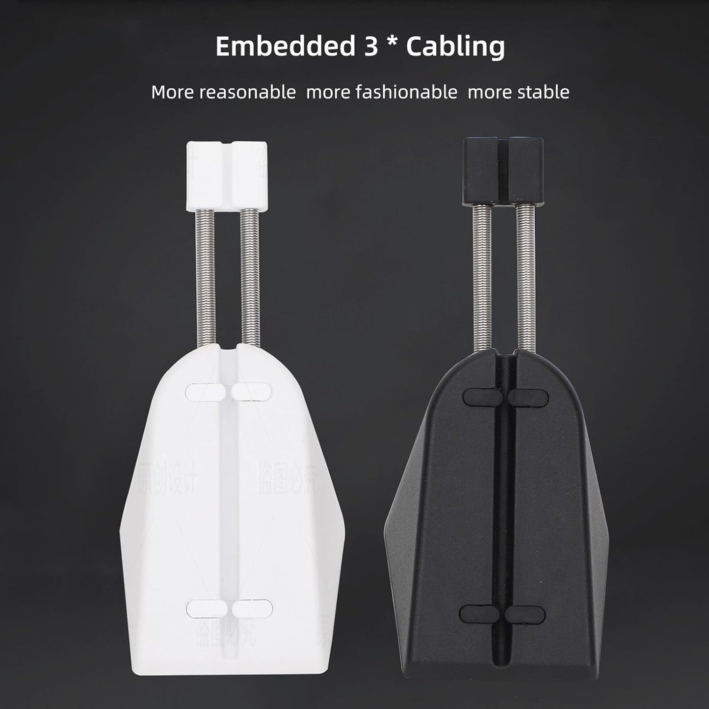 Gaming Mouse Bungee, Mouse Cord Holder and Cable Management Device (Primium Version 360g, White)