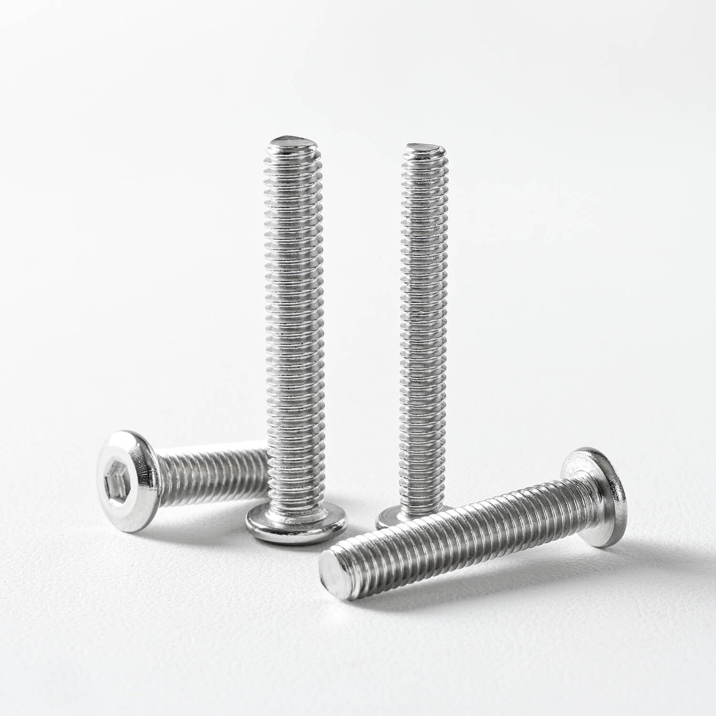 3/16-24 x 2" (30 Pack) Flat Head Hex Socket Cap Screws Bolts, 304 Stainless Steel 18-8, Hex Drive, Bright Finish, Fully Machine Thread