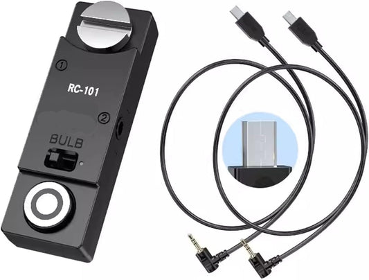 RC-101 S2 Shutter Release Remote Control for Sony a7/a7ii/a7iii/r2/r3/a6500 1/4 Stabilizer Extension Photo Key Accessories. Small Size Remote Control