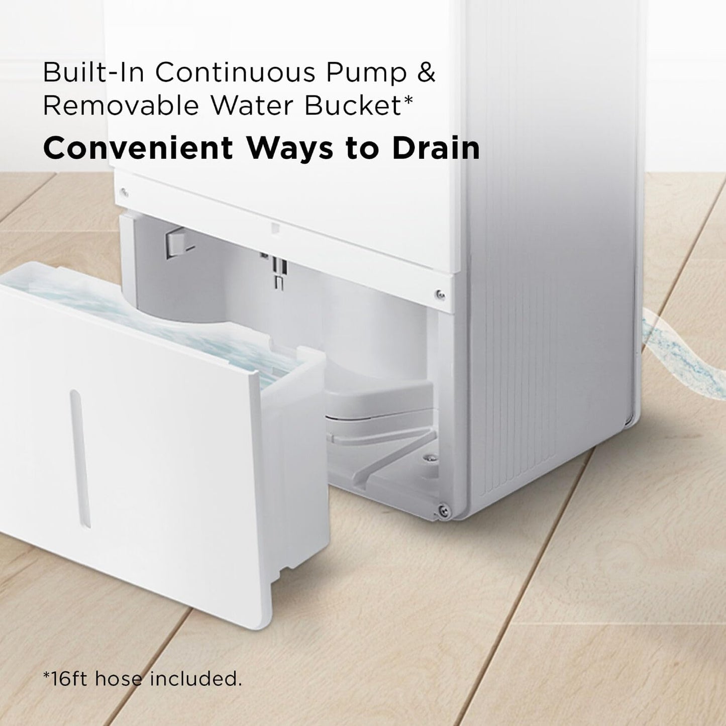 TCL 4500 Sq. Ft. 50-Pint Smart Dehumidifier, Energy Star 2024, Ideal for Whole House, Including Basements, Bedrooms, Bathrooms, Attics & Garages, Compatible with Alexa/Google Assistant