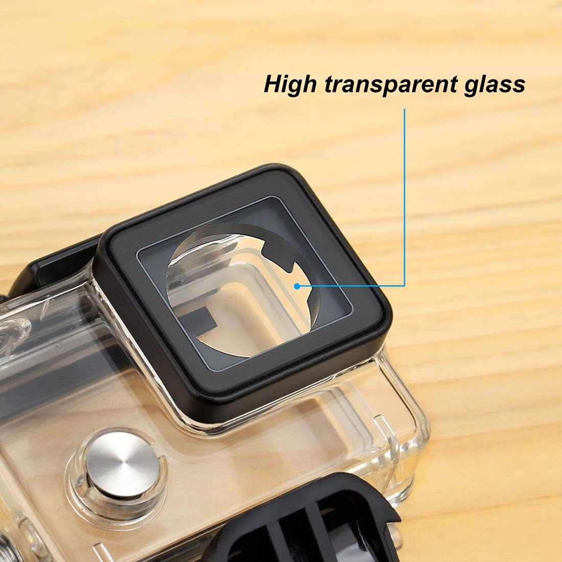 Skeleton Housing Case for GoPro Hero 4, Hero 3+, Hero 3 Action Camera Side Open Protective Housing Case with Skeleton Backdoor for Hero4 Black / Hero4 Silver / Hero3+ / Hero3