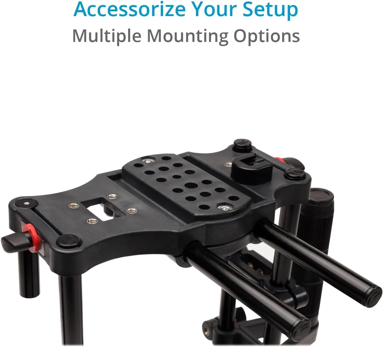 Power DSLR Camera Cage for DSLR DSLM Cameras Only. Adjustable Handles & 15mm Rod Adapter. Tripod Compatible. Comes with Quick-Release Plate (FC-CTH)