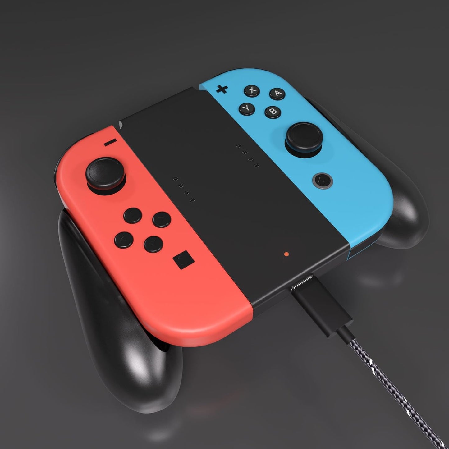 JoyCon Charger Grip for Nintendo Switch Joy-Con Charging Controllers