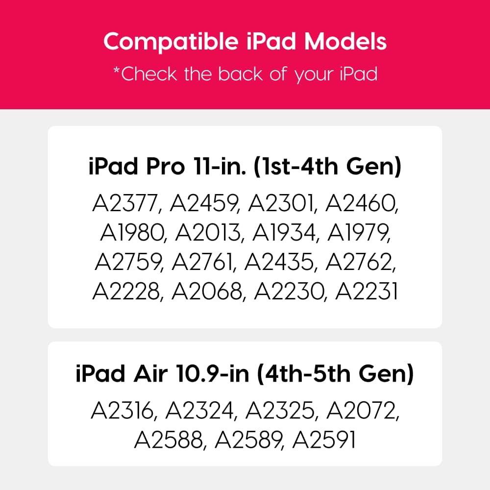 Astropad Rock Paper Pencil v2.0 – Paper Screen Protector for 11" iPad Pro (Gen 1-4) or 10.9" iPad Air (Gen 4-5) + Apple Pencil Tips Replacement 2 Pack – Compatible with Apple Pencil 1st/2nd Gens