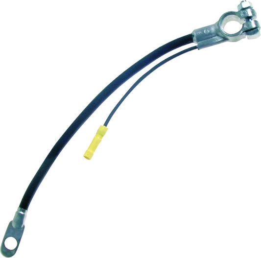 Sherco-Auto Black 32" Inch 4 Gauge Top Post Battery Cable with Auxiliary Lead - Made in USA